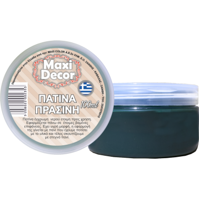 Πατίνα Νερού Maxi Decor 100ml Πράσινη_PN22002353
